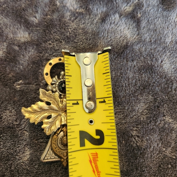 Vintage Angel Brooch Set Of 3 with Gold and Silver Tones - Picture 14 of 14